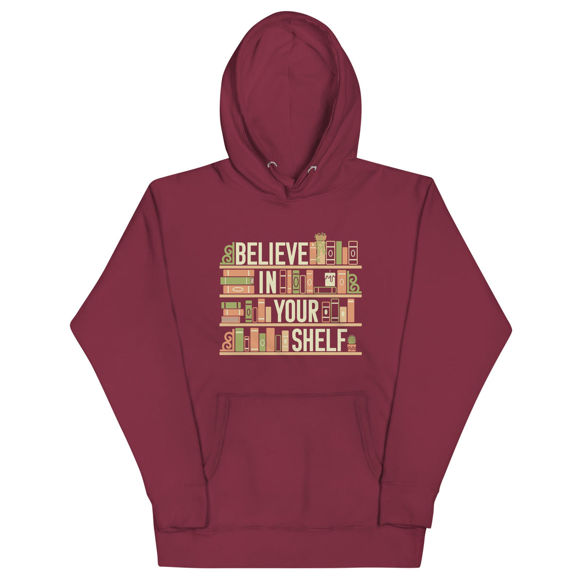 Believe In Your Shelf Unisex Hoodie product image 7