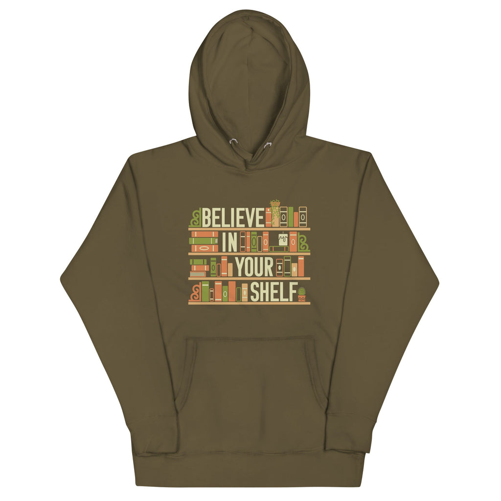 Believe In Your Shelf Unisex Hoodie product image 6