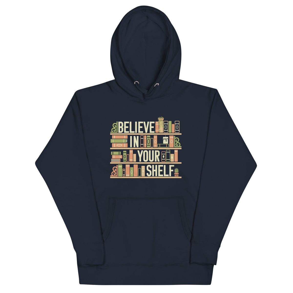 Believe In Your Shelf Unisex Hoodie product image 2