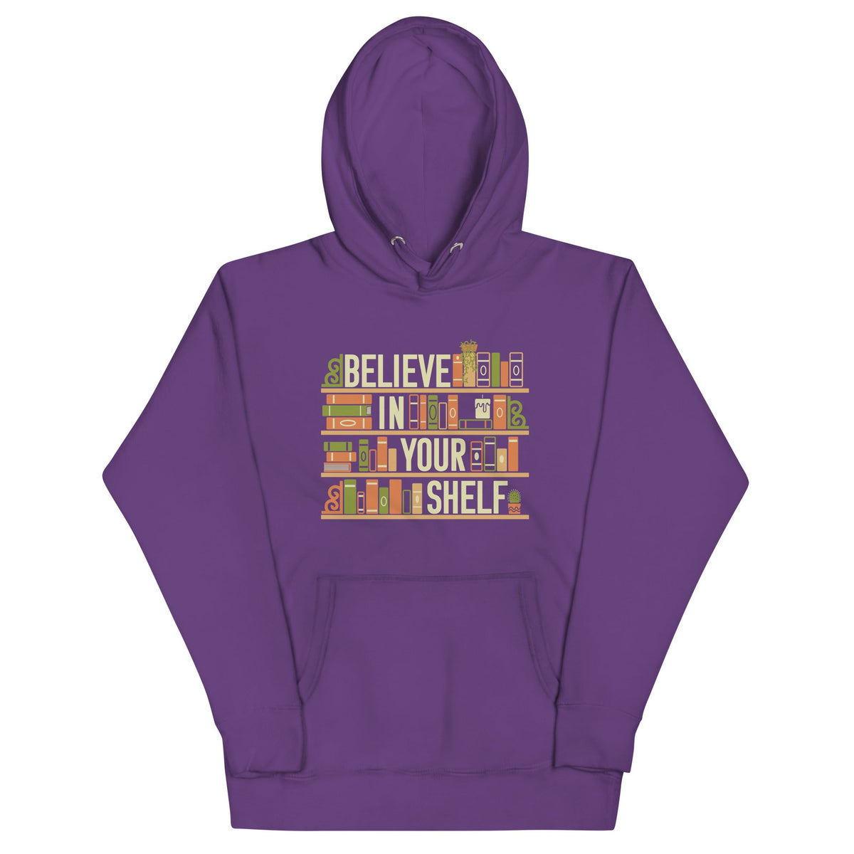 Believe In Your Shelf Unisex Hoodie product image 4