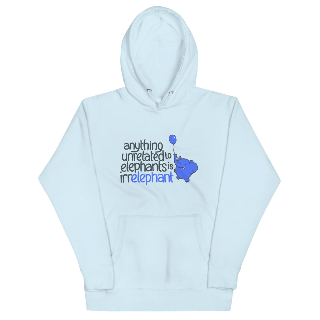 Anything Unrelated Elephants Unisex Hoodie product image 2