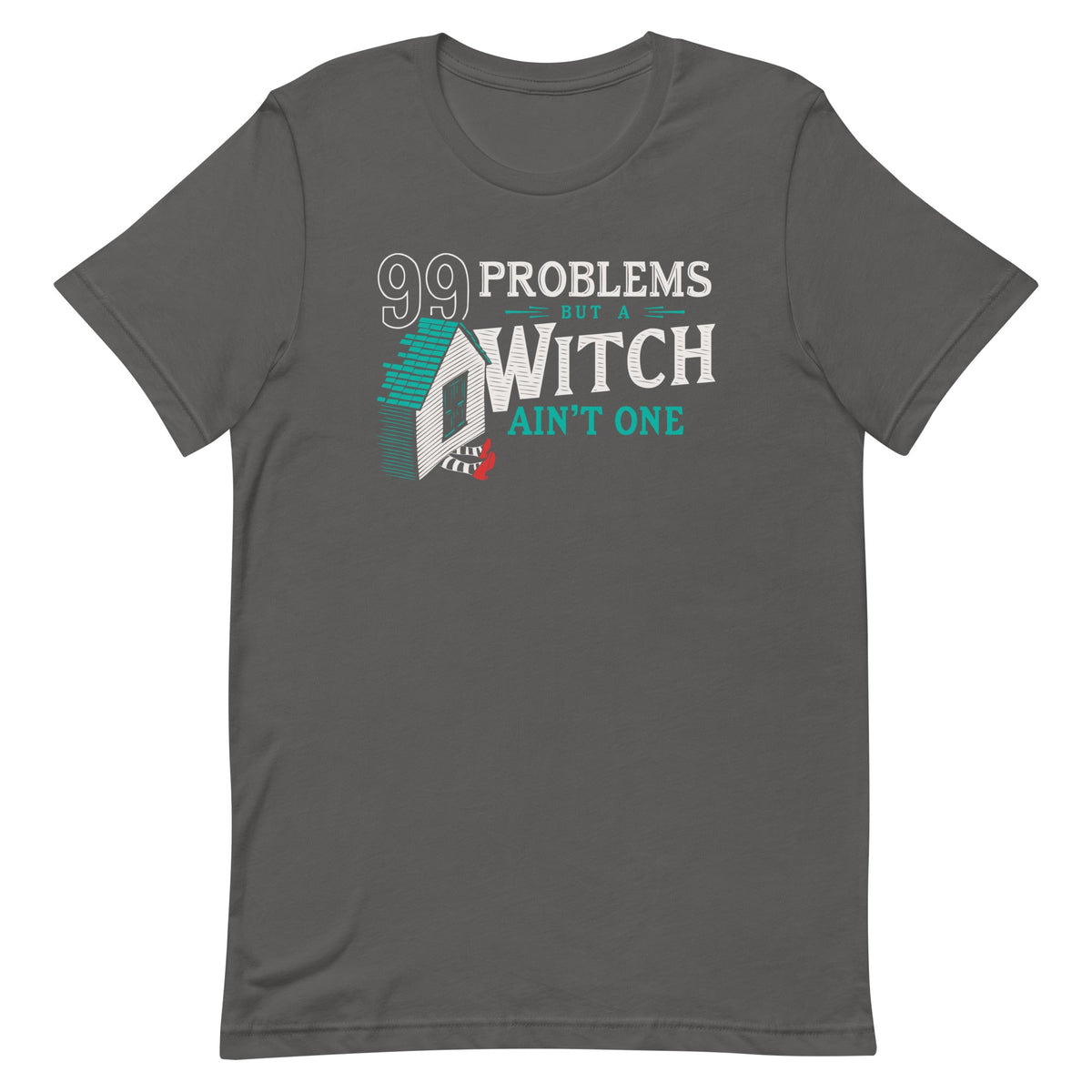 99 Problems But A Witch Ain't One Men's Signature Tee product image 6