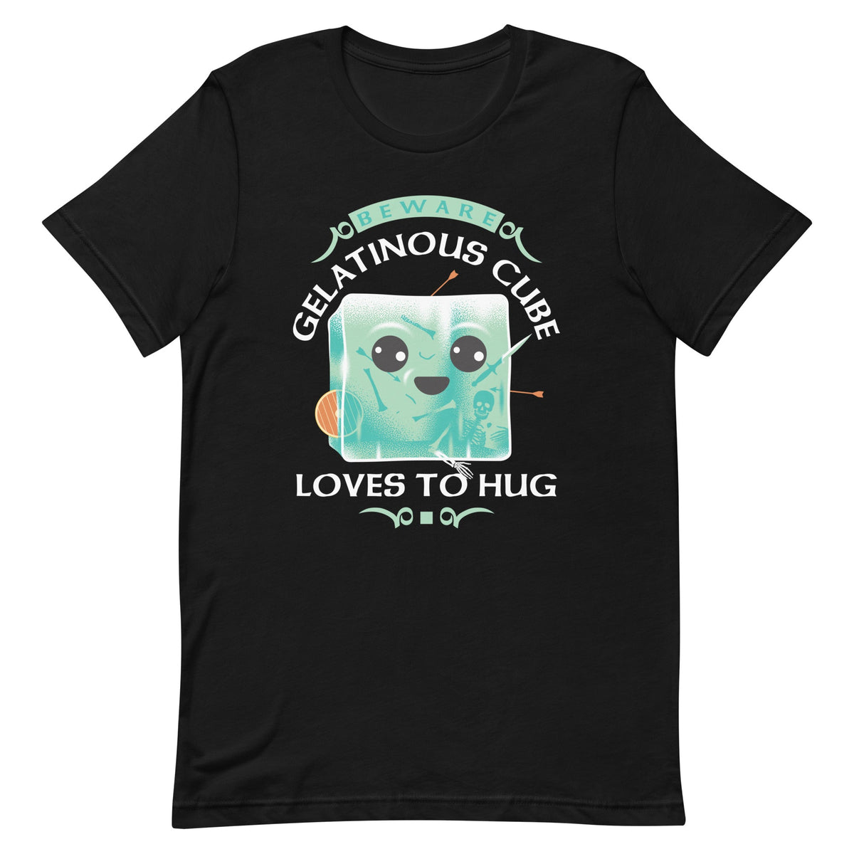 Gelatinous Cube Loves To Hug Men's Signature Tee product image 4