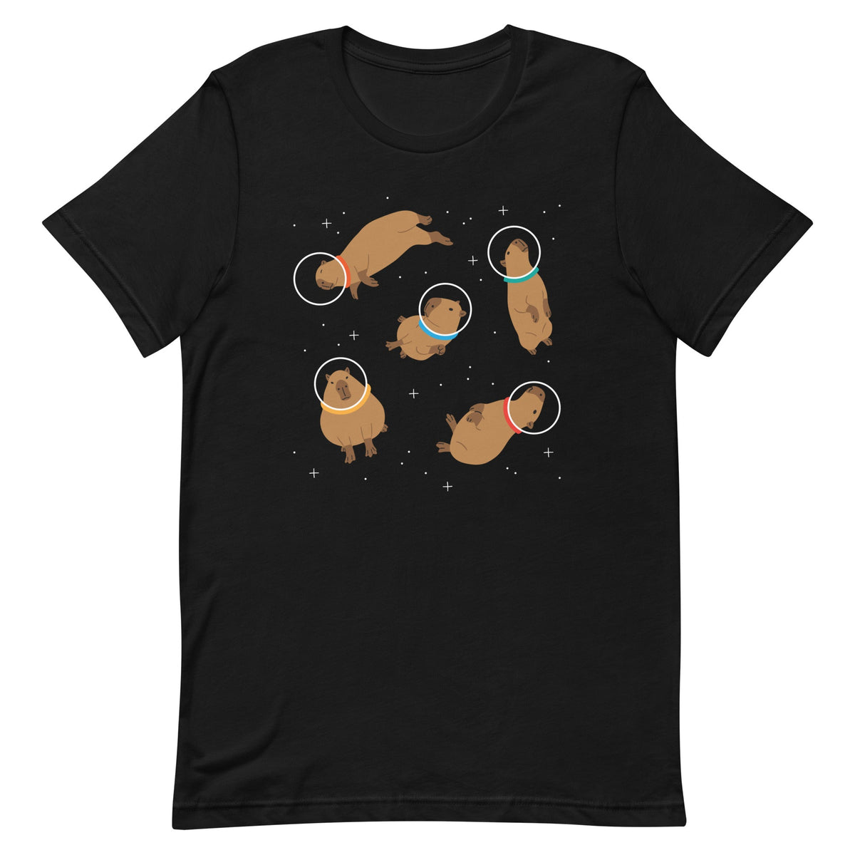 Capybaras In Space Men's Signature Tee product image 1