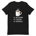 Coffee Plus To Stats Men's Signature Tee product image 1
