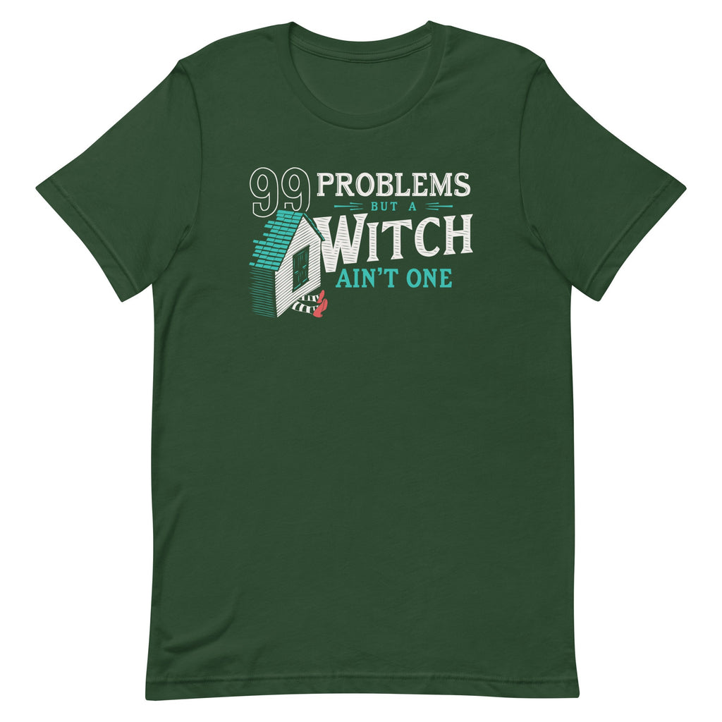 99 Problems But A Witch Ain't One Men's Signature Tee product image 4