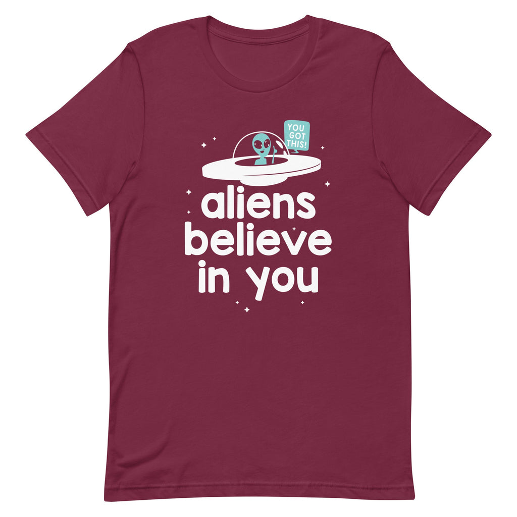 Aliens Believe In You Men's Signature Tee product image 1