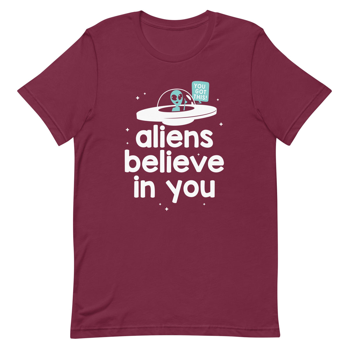 Aliens Believe In You Men's Signature Tee product image 1