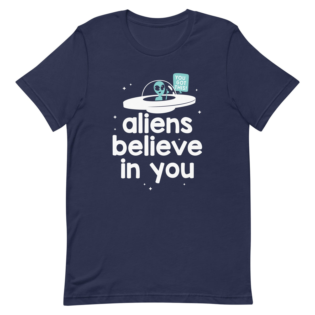 Aliens Believe In You Men's Signature Tee product image 3