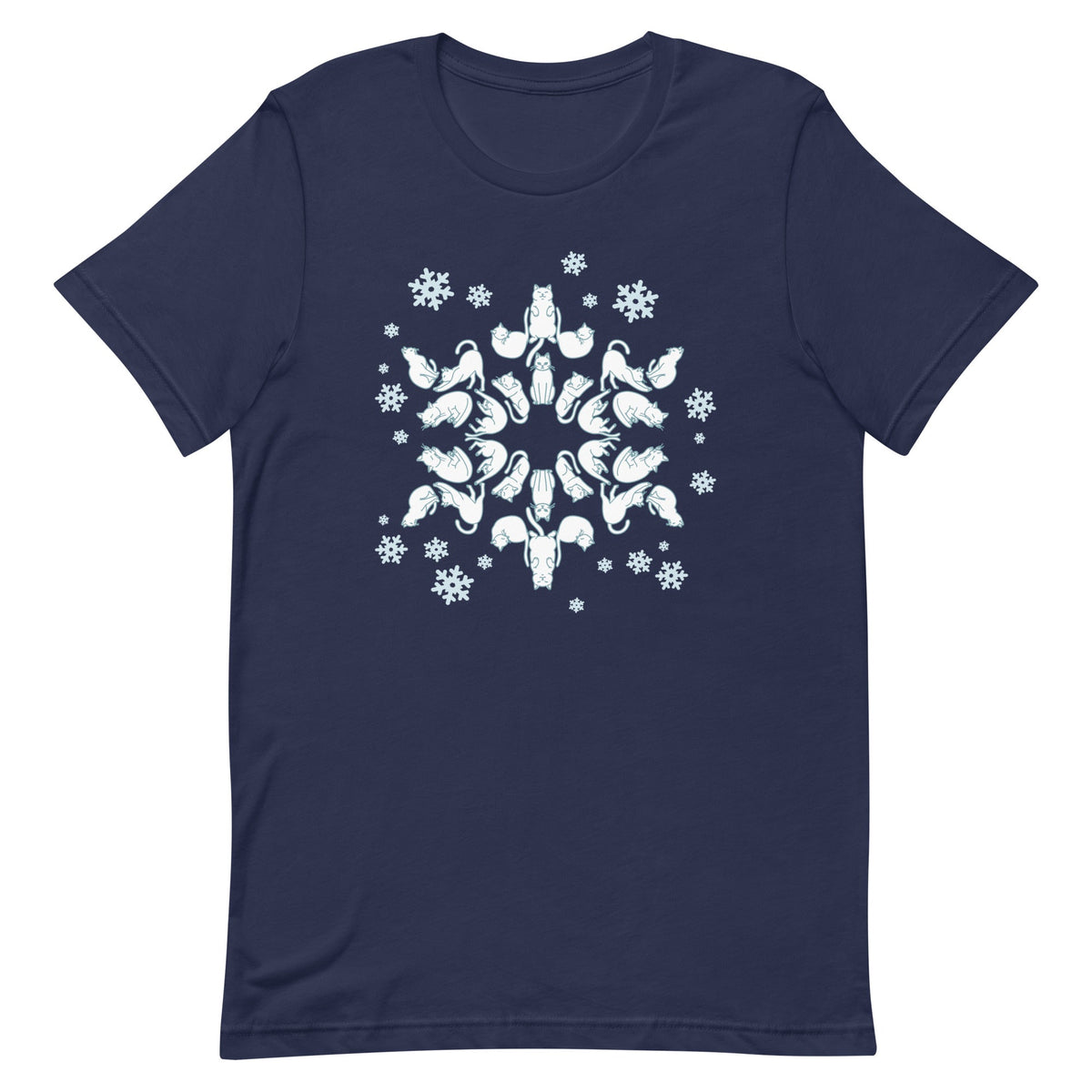 Cat Snowflake Men's Signature Tee product image 2