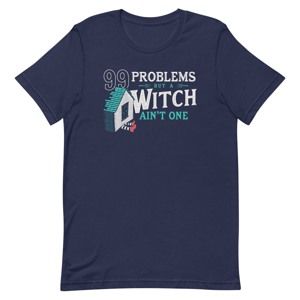 99 Problems But A Witch Ain't One Men's Signature Tee product image 2