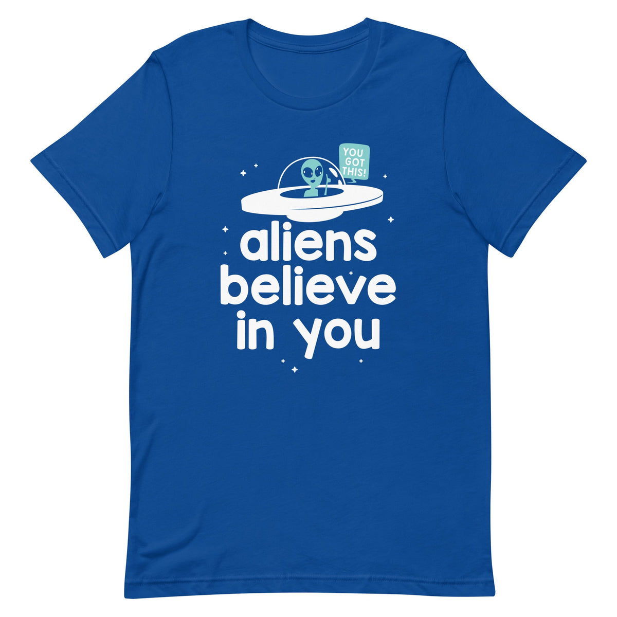Aliens Believe In You Men's Signature Tee product image 5