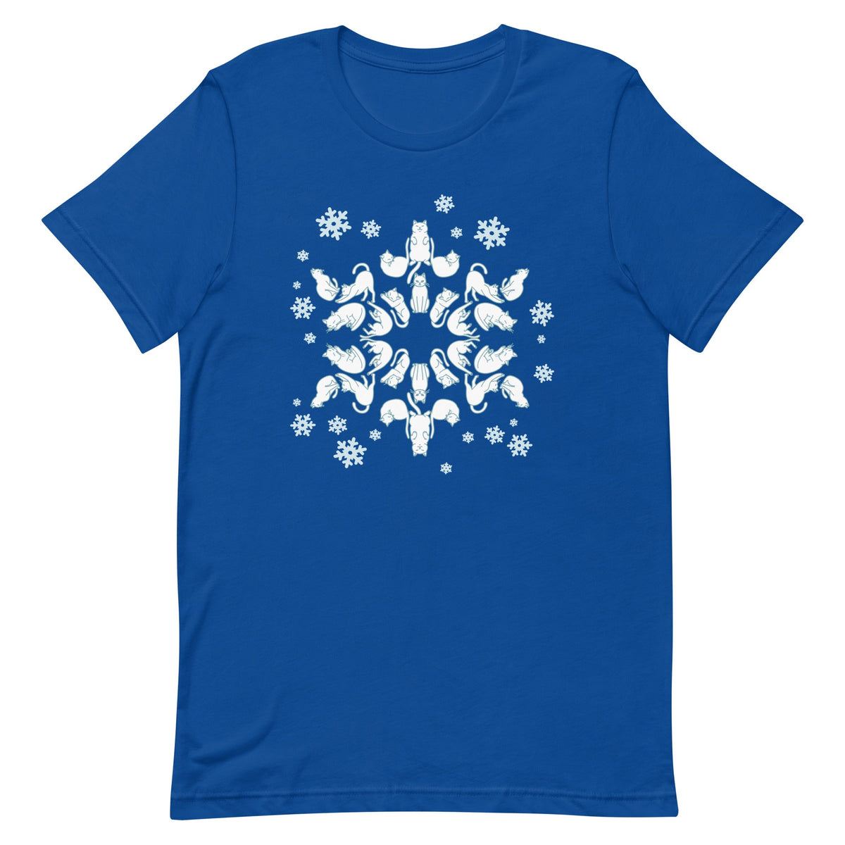 Cat Snowflake Men's Signature Tee product image 1
