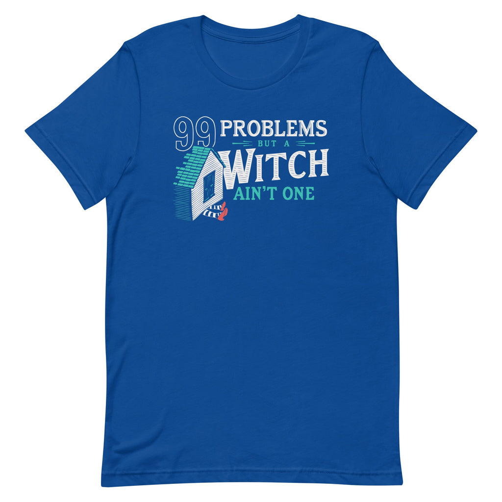 99 Problems But A Witch Ain't One Men's Signature Tee product image 5