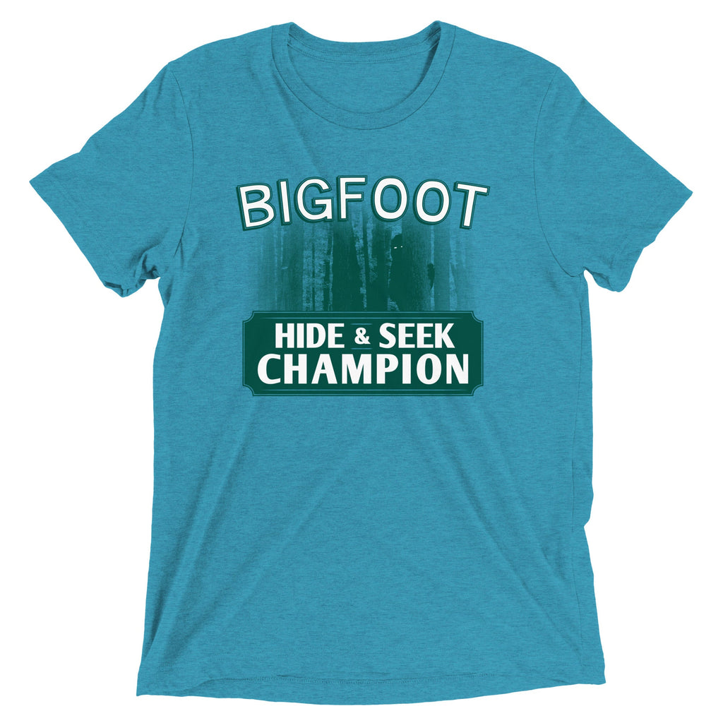 Bigfoot Hide And Seek Champion Men's Tri-Blend Tee product image 3