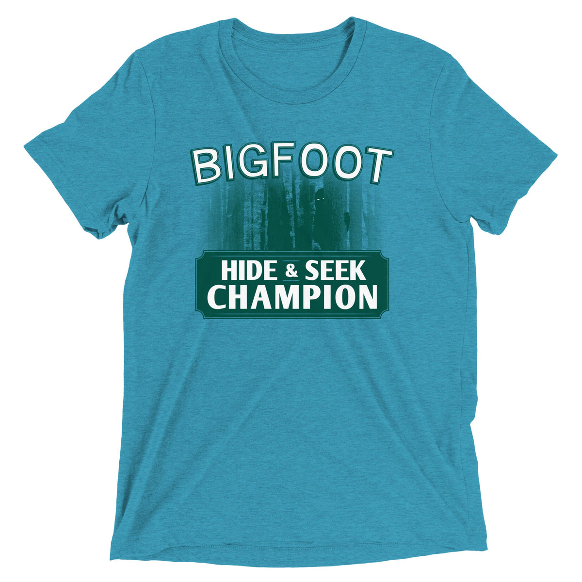 Bigfoot Hide And Seek Champion Men's Tri-Blend Tee product image 3