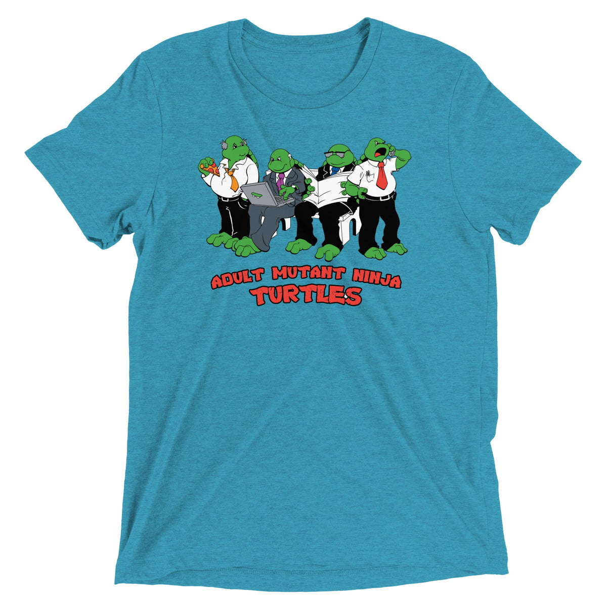 Adult Mutant Ninja Turtles Men's Tri-Blend Tee product image 3