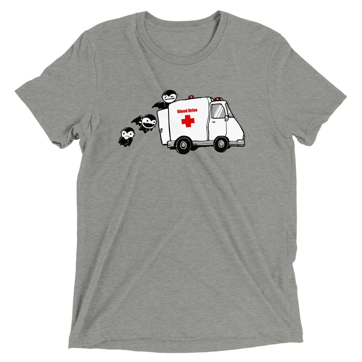 Blood Drive Vampires Men's Tri-Blend Tee product image 2