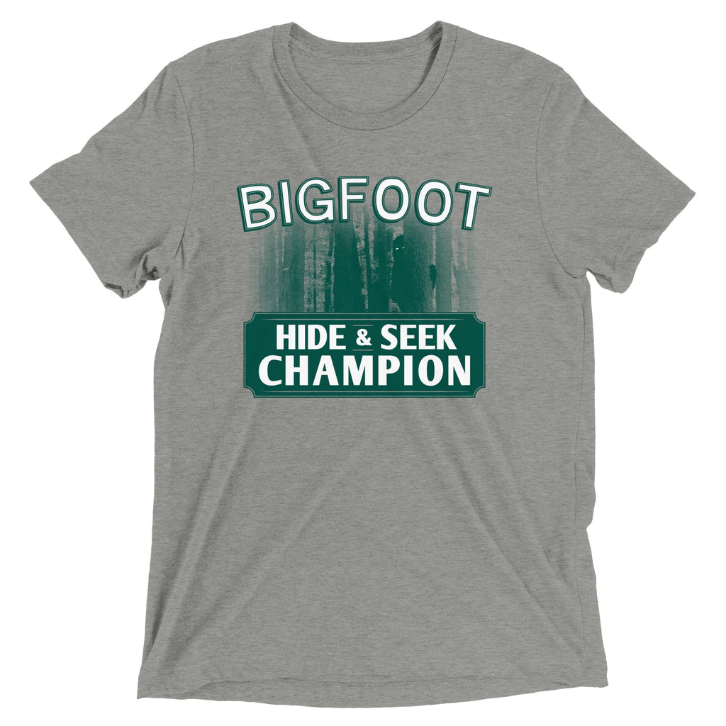Bigfoot Hide And Seek Champion Men's Tri-Blend Tee product image 5