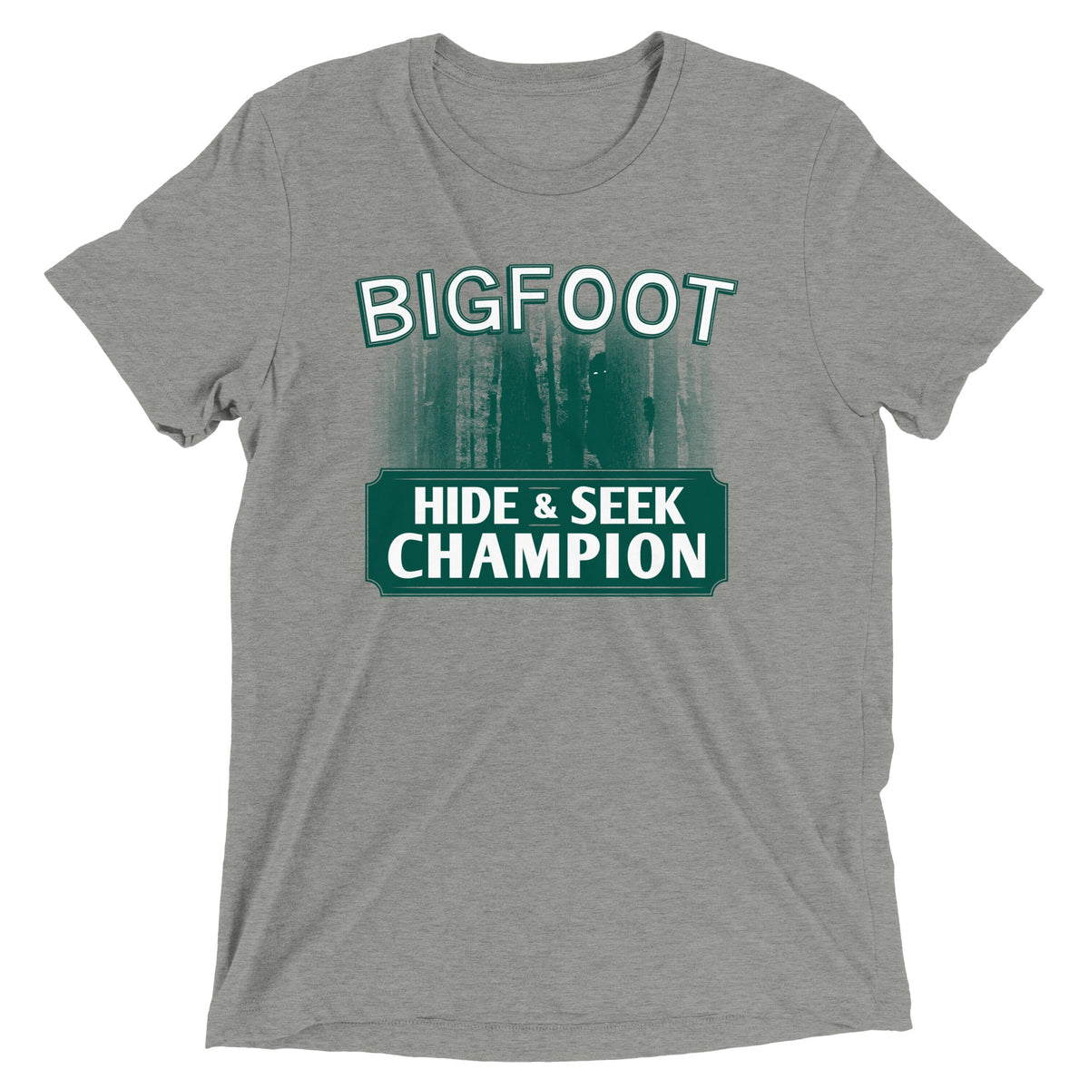Bigfoot Hide And Seek Champion Men's Tri-Blend Tee product image 5