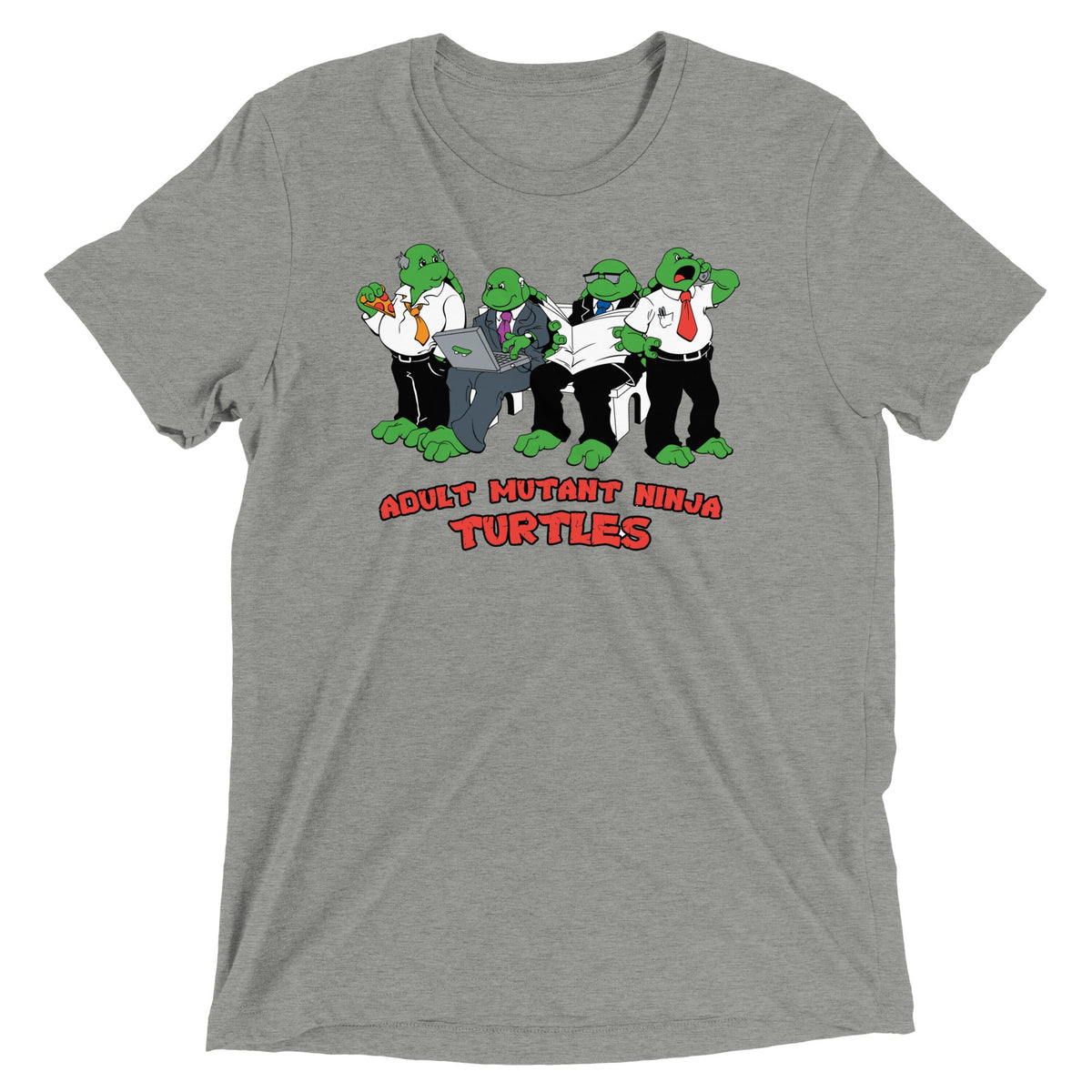 Adult Mutant Ninja Turtles Men's Tri-Blend Tee product image 1