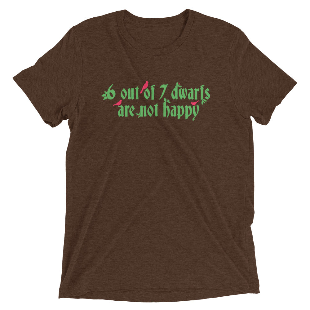 6 Out Of 7 Dwarfs Men's Tri-Blend Tee product image 3