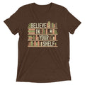 Believe In Your Shelf Men's Tri-Blend Tee product image 1