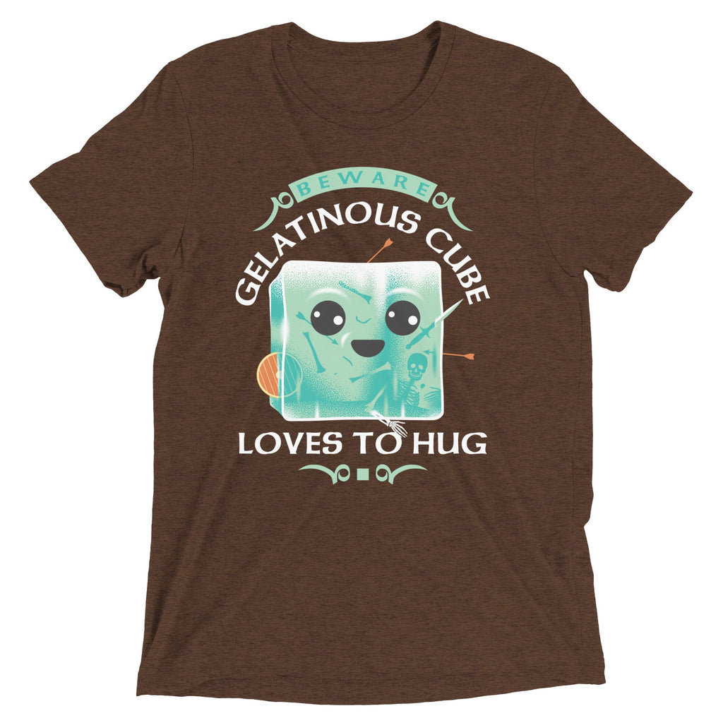 Gelatinous Cube Loves To Hug Men's Tri-Blend Tee product image 1