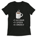 Coffee Plus To Stats Men's Tri-Blend Tee product image 1