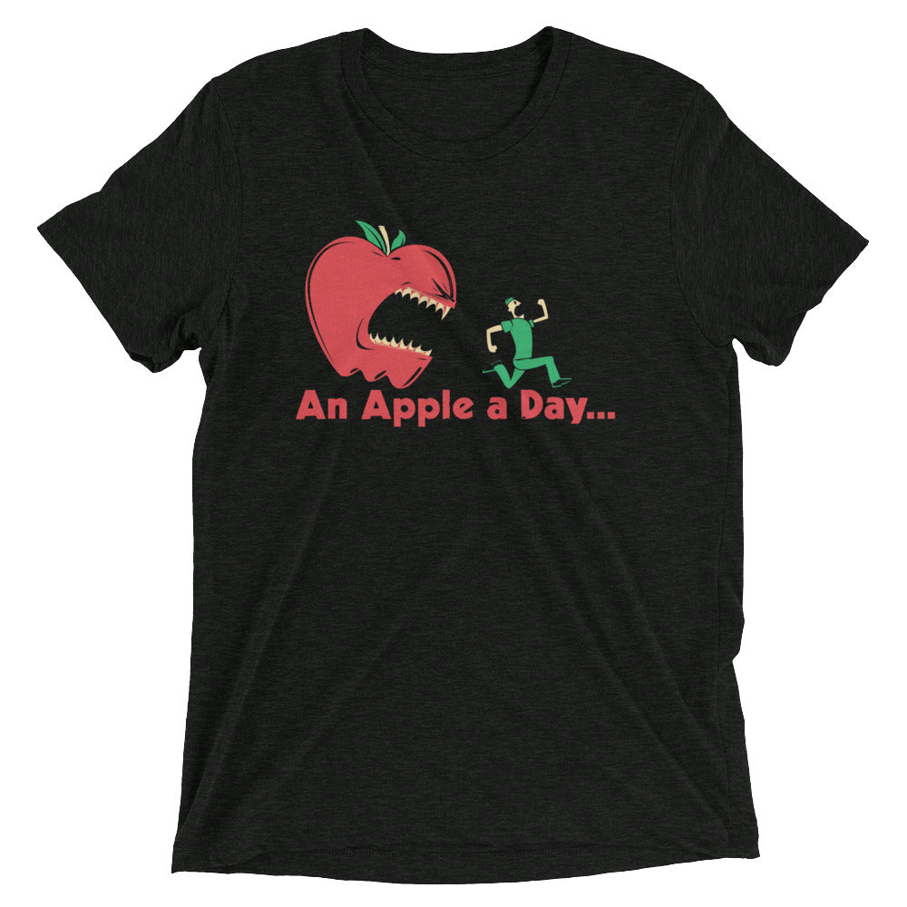 An Apple A Day... Men's Tri-Blend Tee product image 2