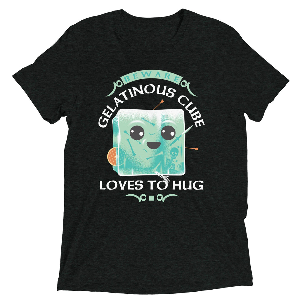 Gelatinous Cube Loves To Hug Men's Tri-Blend Tee product image 5