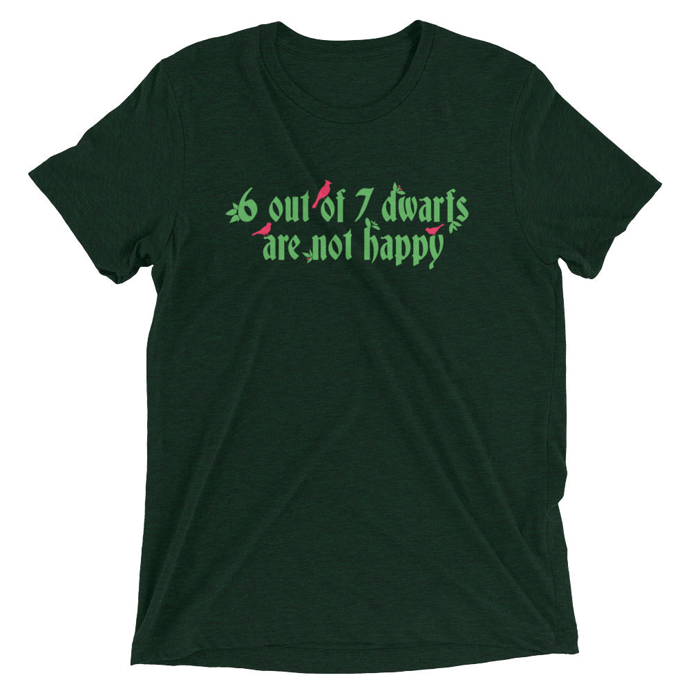 6 Out Of 7 Dwarfs Men's Tri-Blend Tee product image 1