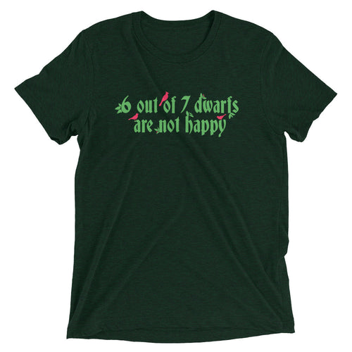 6 Out Of 7 Dwarfs Men's Tri-Blend Tee product image 1