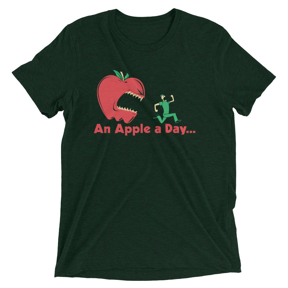 An Apple A Day... Men's Tri-Blend Tee product image 3