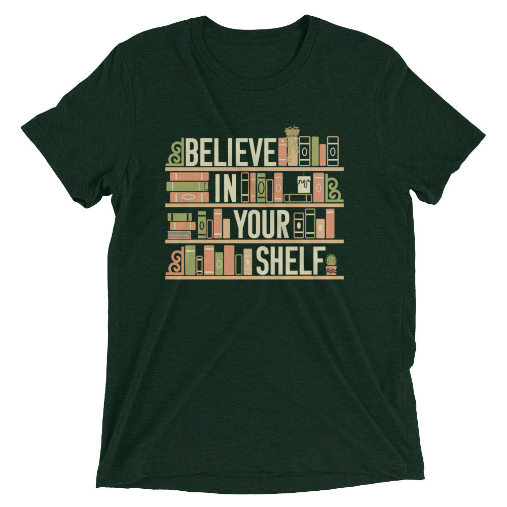 Believe In Your Shelf Men's Tri-Blend Tee product image 3