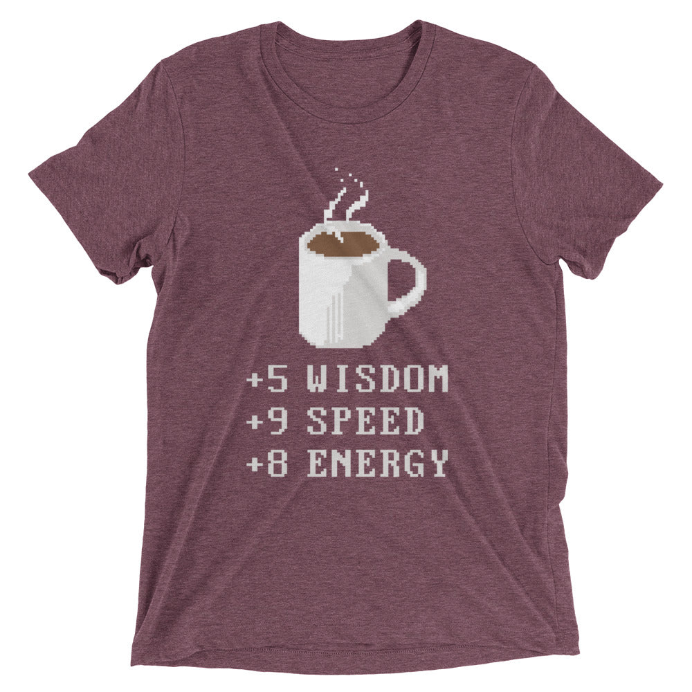 Coffee Plus To Stats Men's Tri-Blend Tee product image 5
