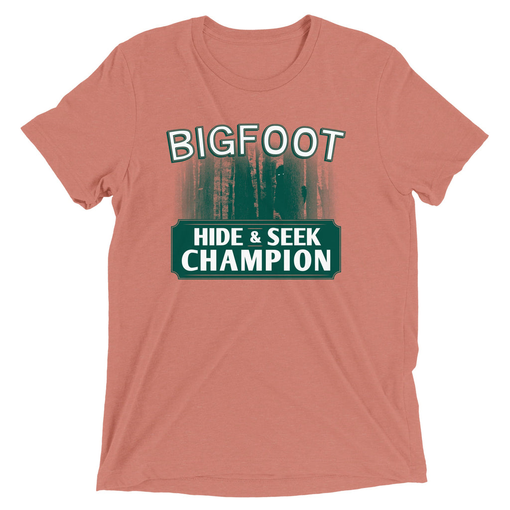 Bigfoot Hide And Seek Champion Men's Tri-Blend Tee product image 4