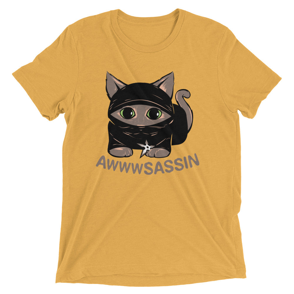Awwwsassin Men's Tri-Blend Tee product image 1