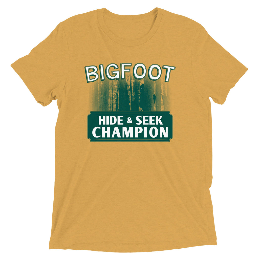 Bigfoot Hide And Seek Champion Men's Tri-Blend Tee product image 6