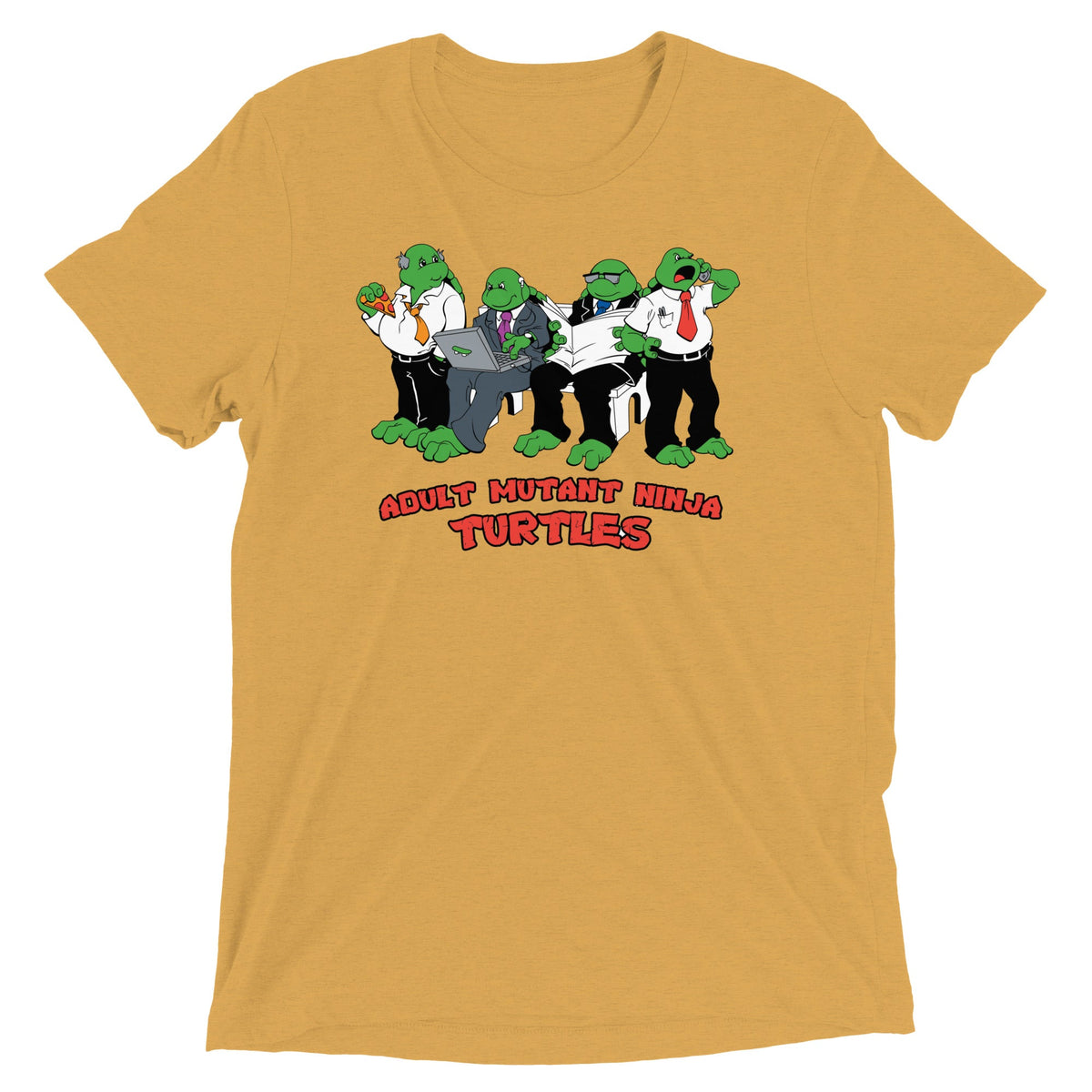Adult Mutant Ninja Turtles Men's Tri-Blend Tee product image 4