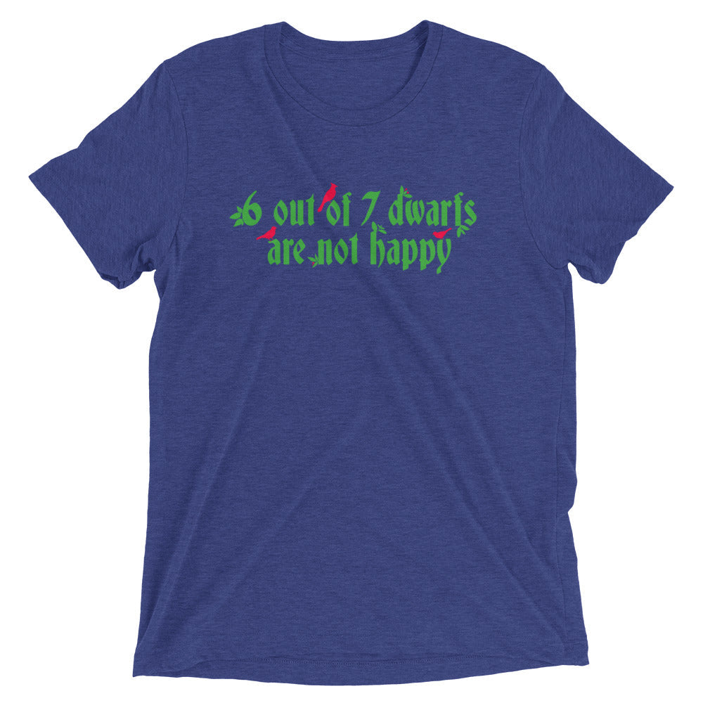 6 Out Of 7 Dwarfs Men's Tri-Blend Tee product image 4