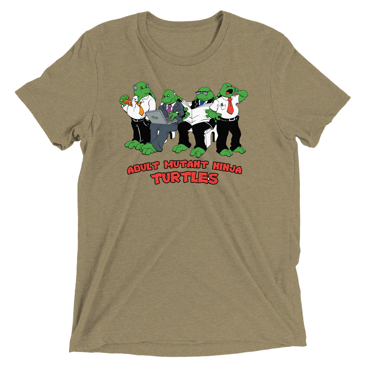 Adult Mutant Ninja Turtles Men's Tri-Blend Tee product image 7