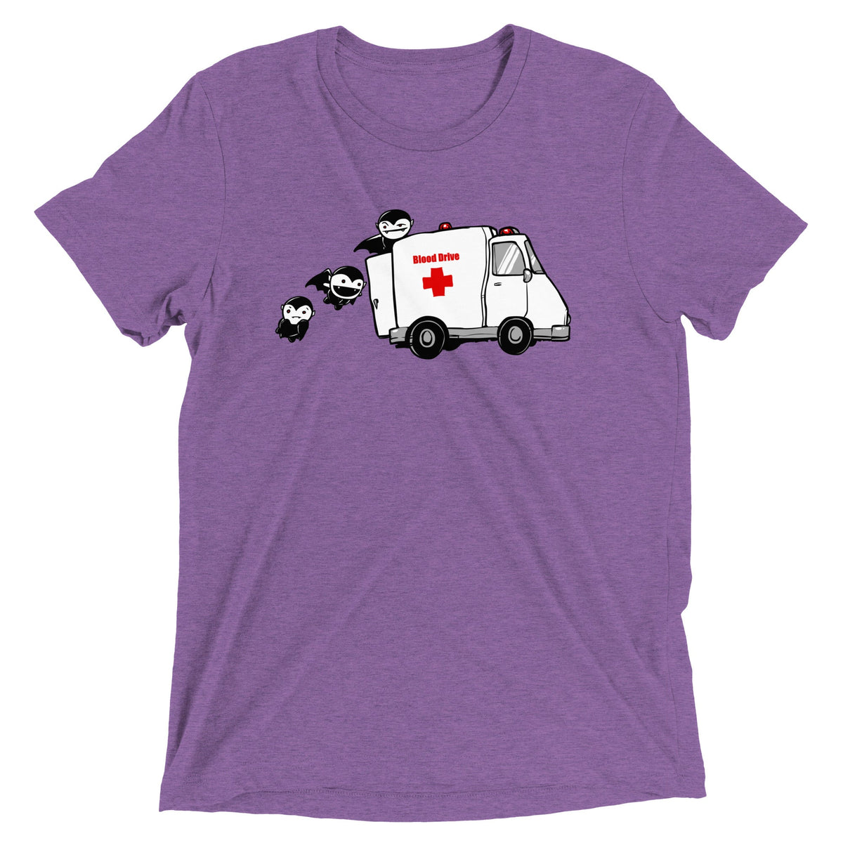 Blood Drive Vampires Men's Tri-Blend Tee product image 4