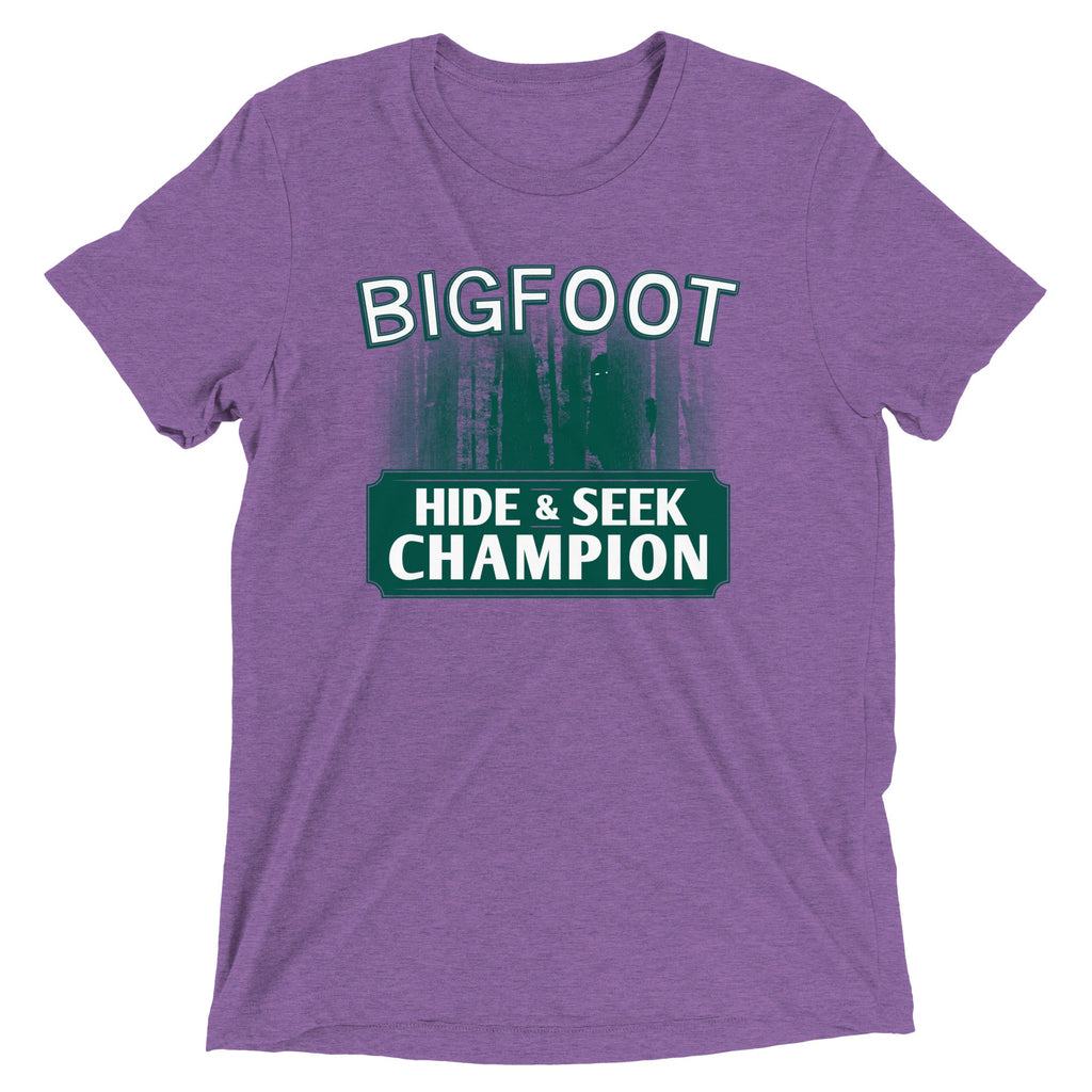 Bigfoot Hide And Seek Champion Men's Tri-Blend Tee product image 2