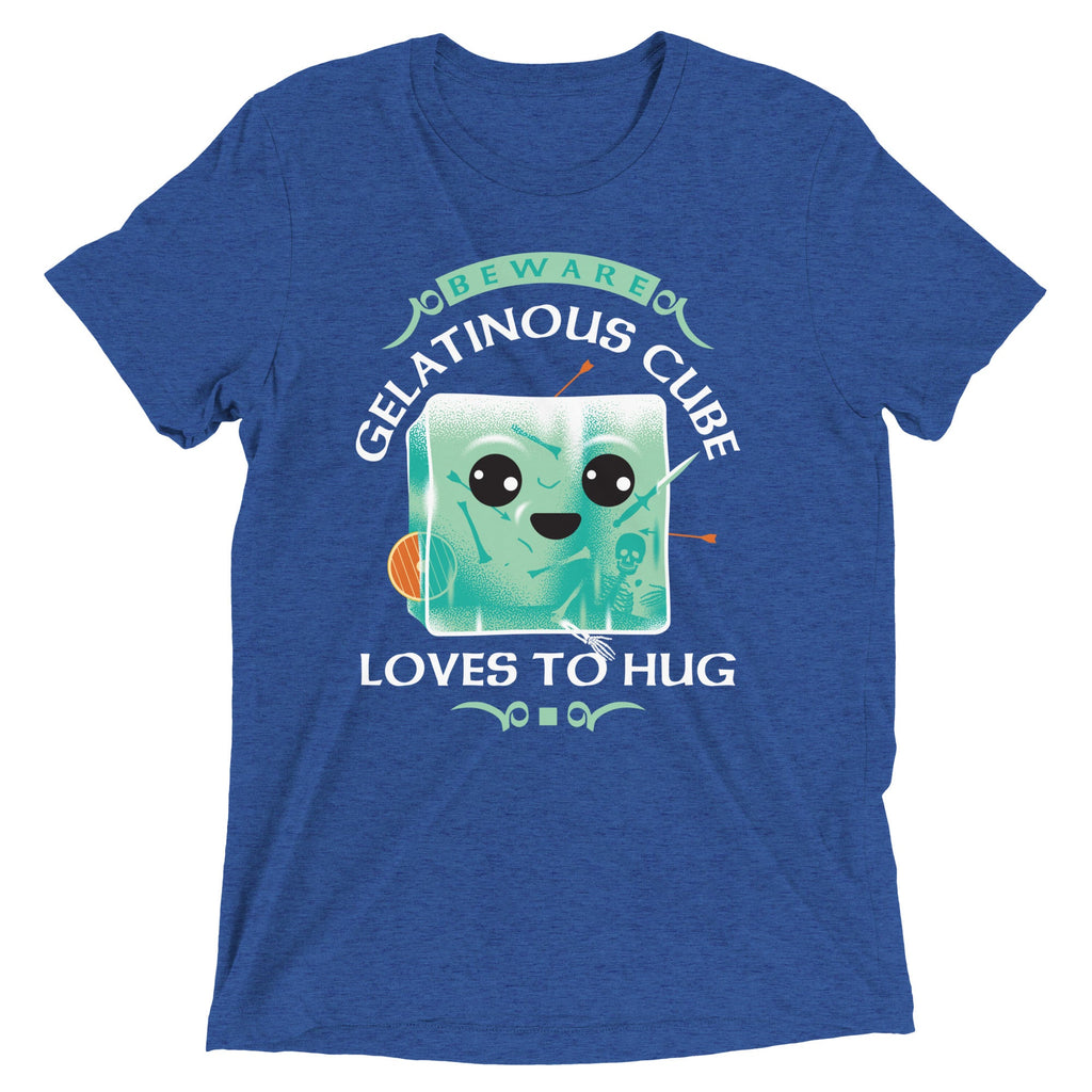 Gelatinous Cube Loves To Hug Men's Tri-Blend Tee product image 2