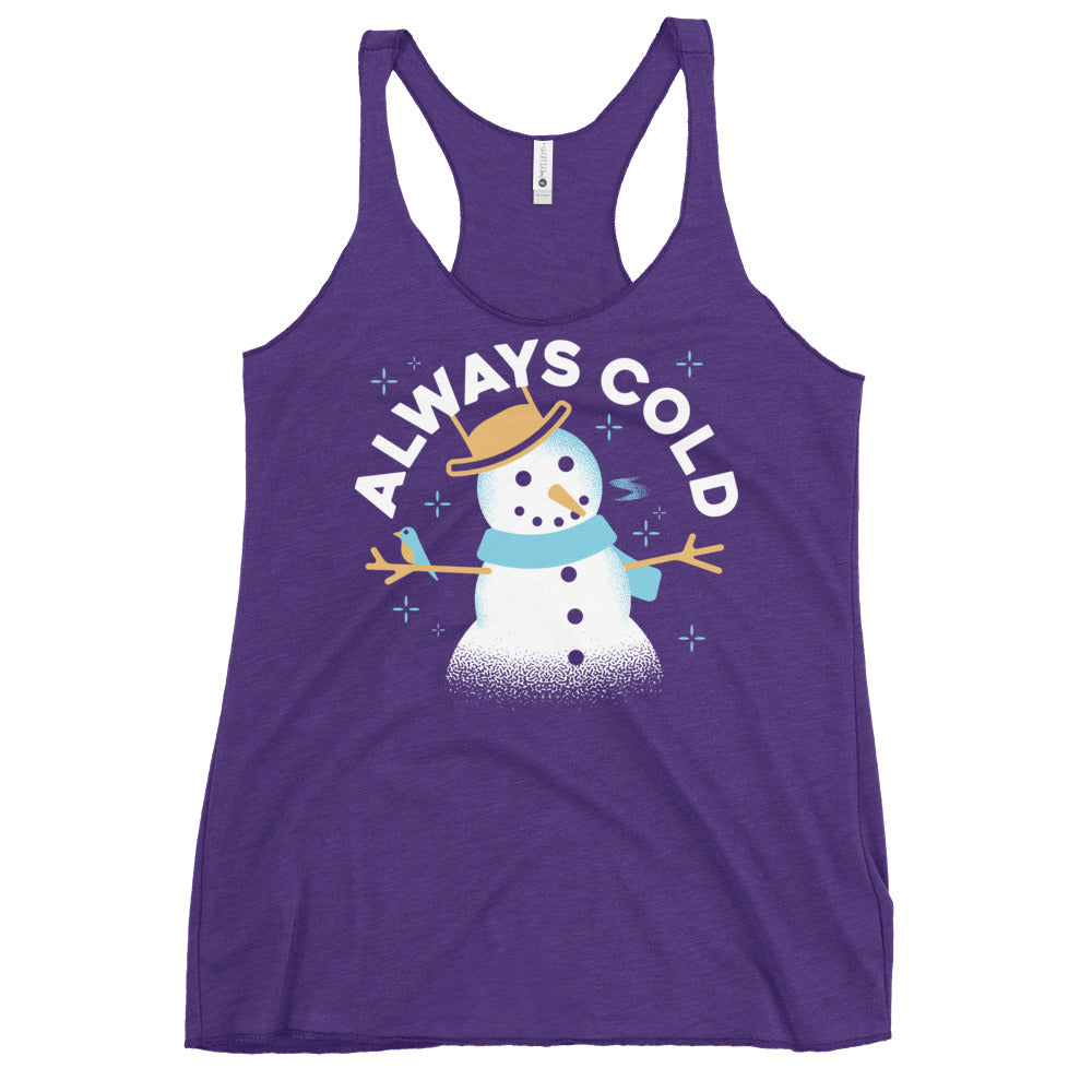 Always Cold Women's Racerback Tank