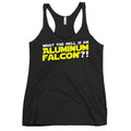 Aluminum Falcon Women's Racerback Tank