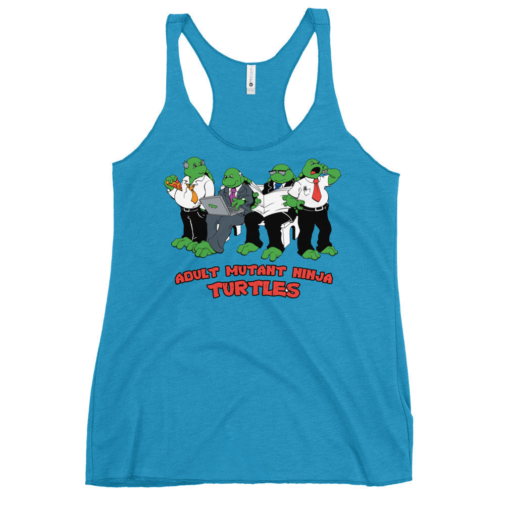 Adult Mutant Ninja Turtles Women's Racerback Tank