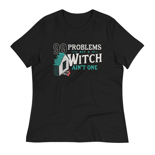 99 Problems But A Witch Ain't One Women's Signature Tee product image 2