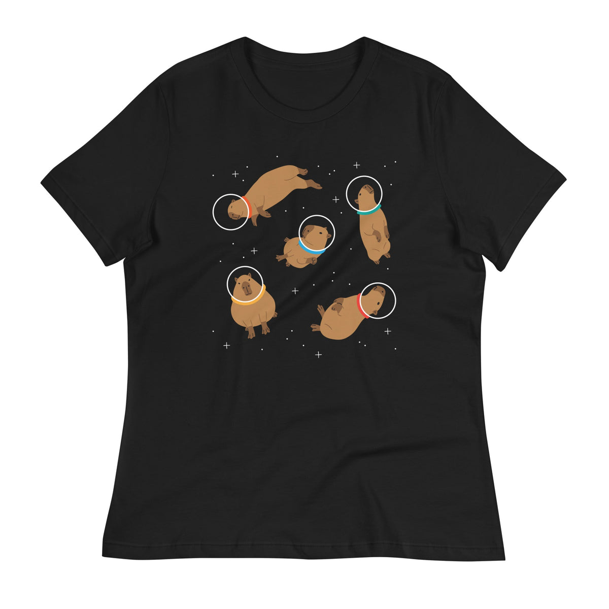 Capybaras In Space Women's Signature Tee product image 1